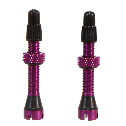 Industry Nine Tubeless Presta Valve Stem, 40mm (Pair) - Purple