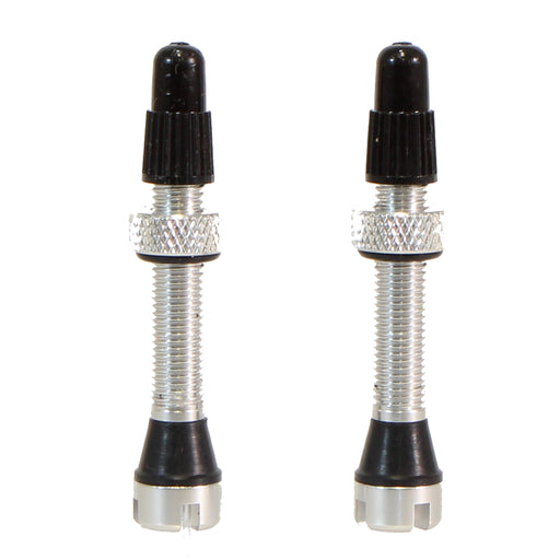 Industry Nine Tubeless Presta Valve Stem, 40mm (Pair) - Silver