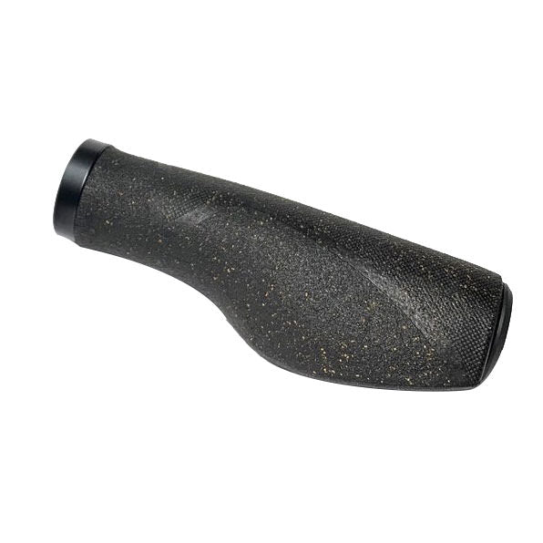 Portland Design Works Cork Chop Lock-On Grips, Black/Black