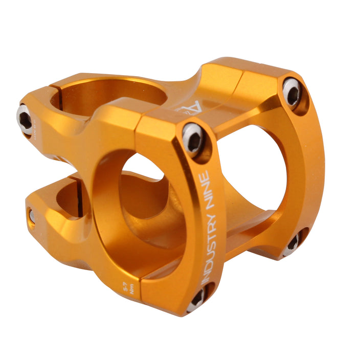 Industry Nine A318 Stem, (31.8) 30mm - Gold