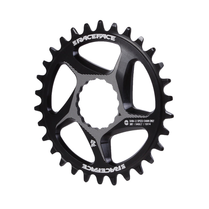 Race Face Cinch Direct Mount 12sp Chainring, 30T - Black