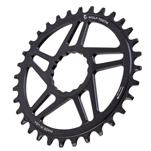 Wolf Tooth Components Cinch Boost Chainring (HG+), 34T - Black