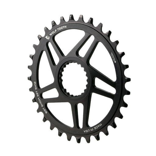 Wolf Tooth Components Shimano DM Boost Chainring (HG+), 32T - Blk