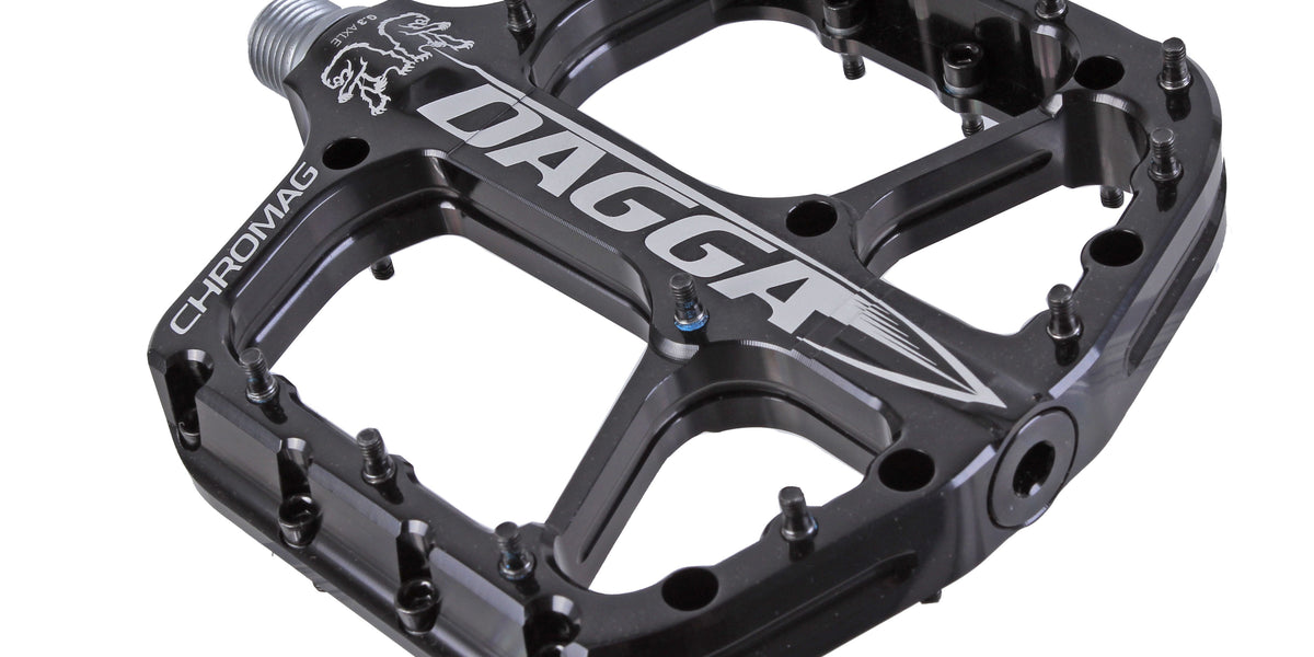 dagga pedal Chromag Dagga Pedals, Black — Send It Bikes