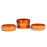 Burgtec 1-1/8 inch Headset Stem Spacer Kit - Iron Bro Orange