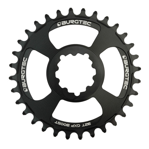 Burgtec GXP Boost 3mm Offset Thick Thin chainring, 34T - Black
