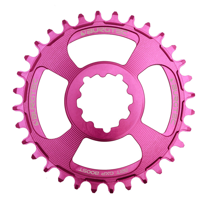 Burgtec GXP Boost 3mm Thick Thin chainring, 32T - Purple Rain