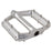 Burgtec Penthouse MK5 Pedals, CrMo - Silver