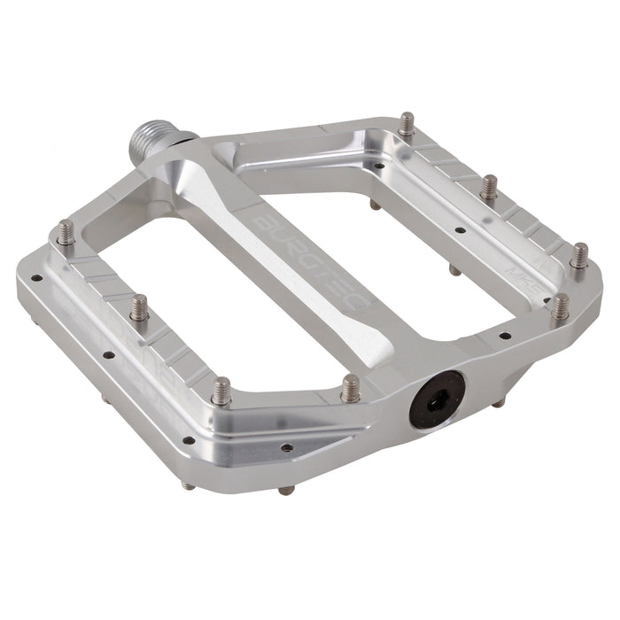 Burgtec Penthouse MK5 Pedals, CrMo - Silver