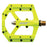 HT Pedals ME03 Evo+ Platform Pedals, CrMo - Neon Yellow