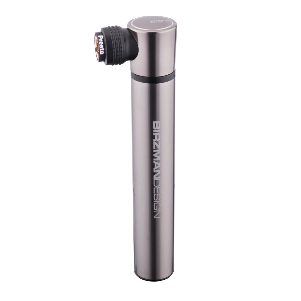 Birzman Mini-Apogee Hand Pump, Silver/Black