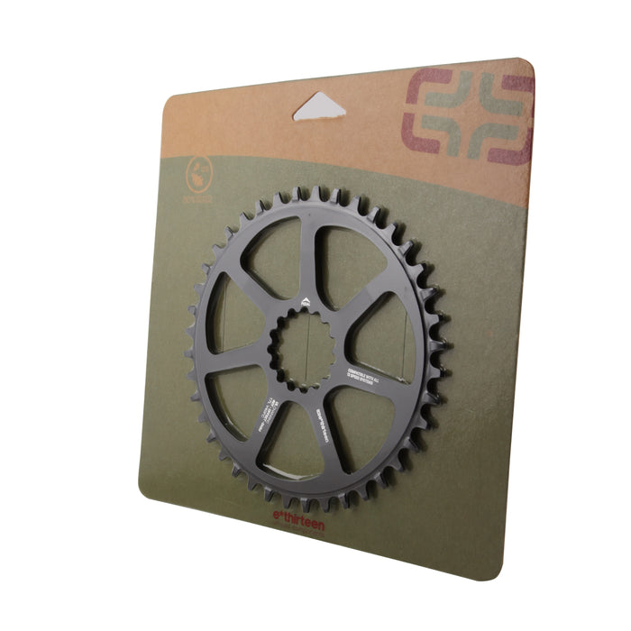 E*thirteen Ultralight Guidering (5mm Boost), 40t - Black