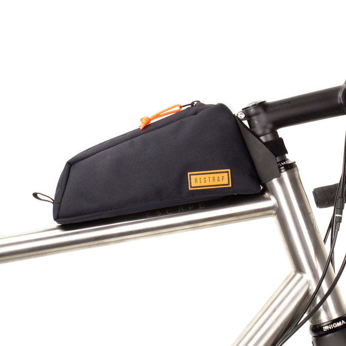 Restrap Bolt-On Top Tube Bag, Black
