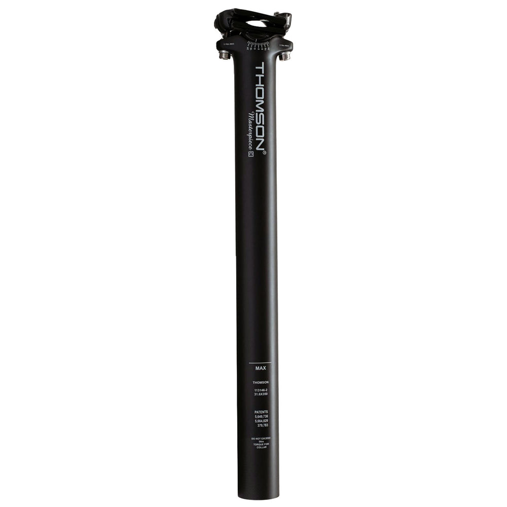 Thomson Carbon Masterpiece Seatpost, 31.6 x 350mm Blk