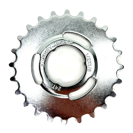 Sturmey Archer 3-Speed Dished Cog, 3-Spline (35mm ID), 1/8" - 24t Chrome