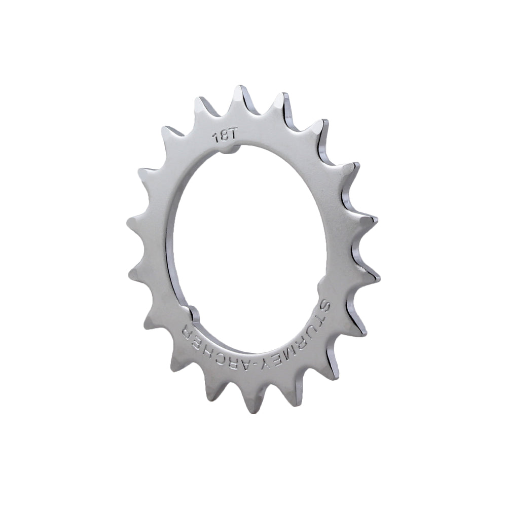 Sturmey Archer 5-Speed Flat Cog, 3-Spline, 1/8" - 18t Chrome