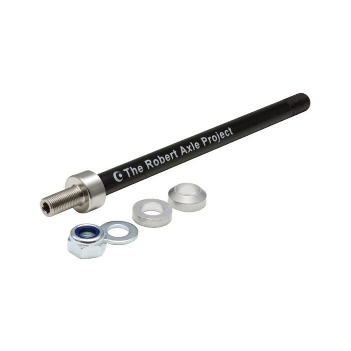 Robert Axle Project Kid Trailer Thru-Axle, 1.0x154mm - Black
