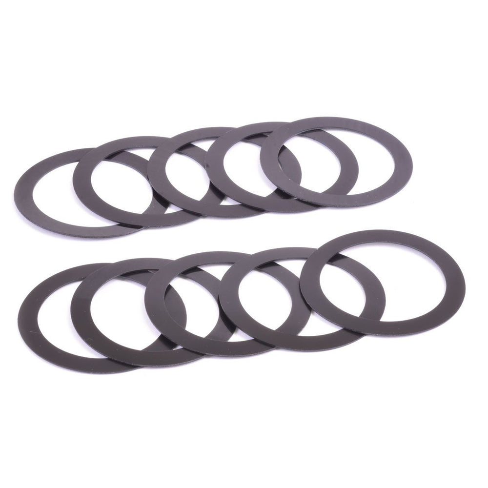 Wheels Mfg 0.5mm 29mm Bottom Bracket Spacer, Pack/10 - Black