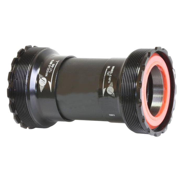 Wheels Mfg T47 Inboard Threaded BB, 29mm, Base - Blk