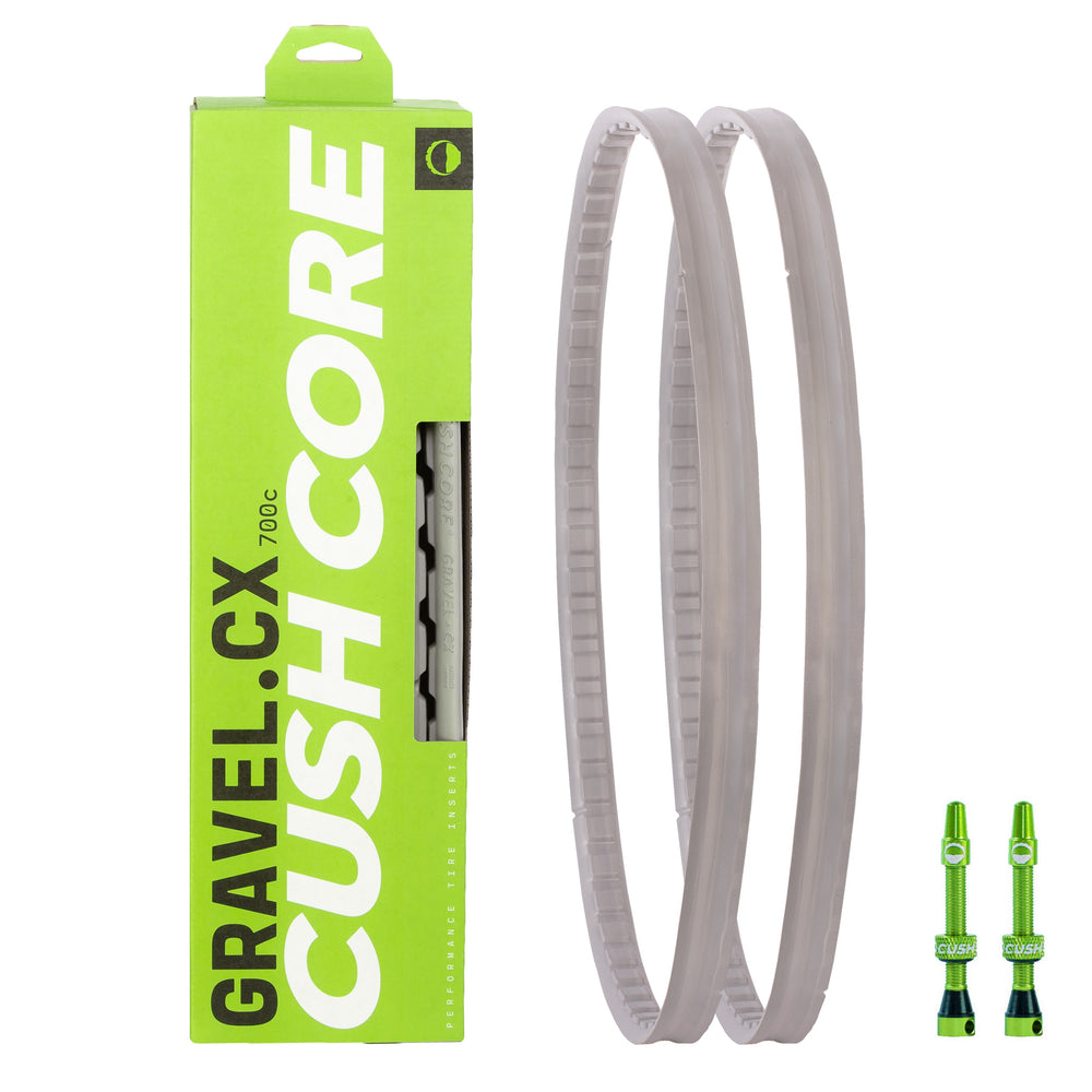 Cush Core Gravel/CX Tire Insert Set with Valves, 700c