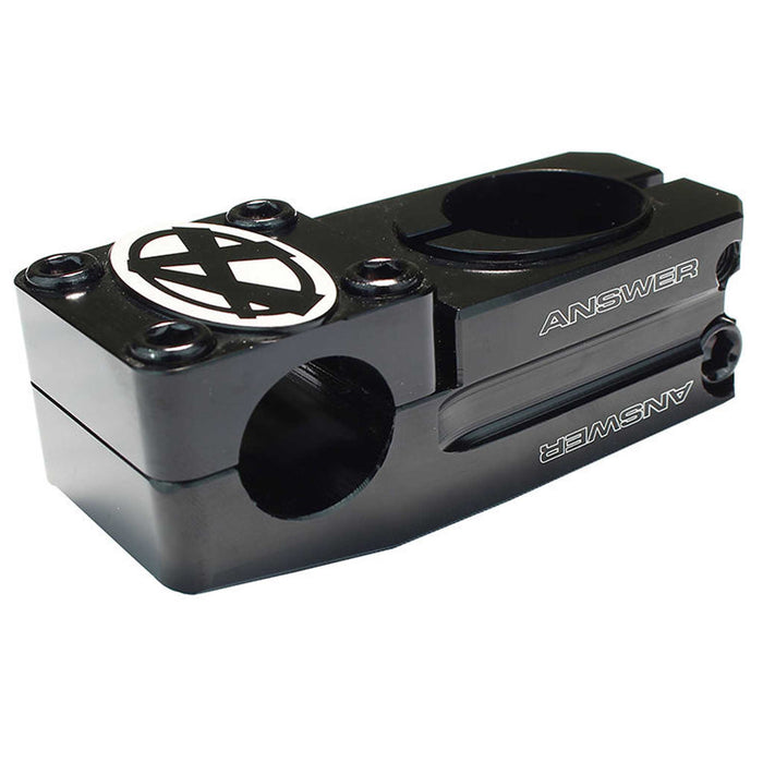 AnswerBMX Dual Length Pro XL Stem, (22.2) 10d x 50/57mm - Black