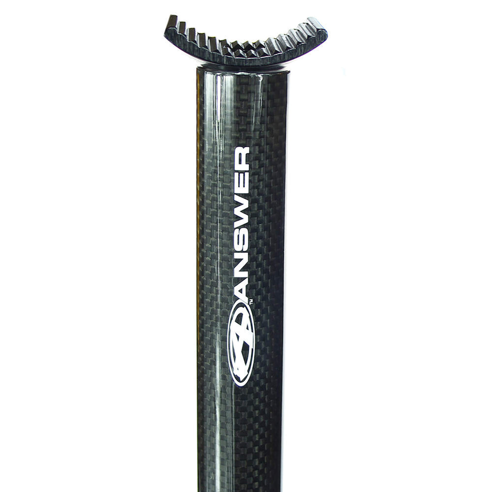 AnswerBMX Carbon Pivotal Seatpost, 27.2x300mm - Carbon