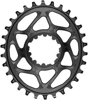 absoluteBLACK Oval SRAM DM (Boost Offset), HG+ Chainring, 30T - Blk