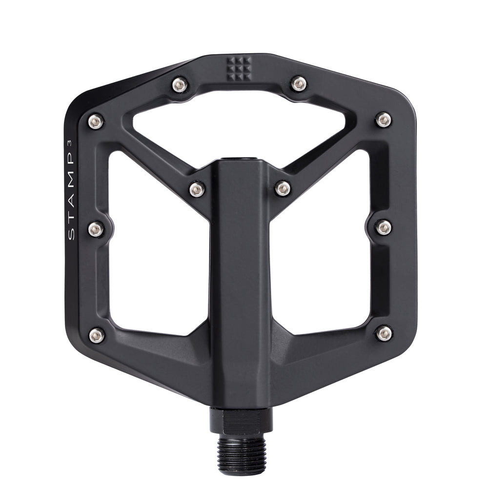 Crank Brothers Stamp 3 Small Magnesium Platform Pedals, Black