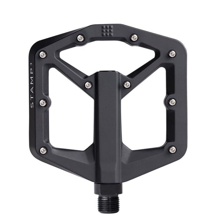 Crank Brothers Stamp 3 Small Magnesium Platform Pedals, Black