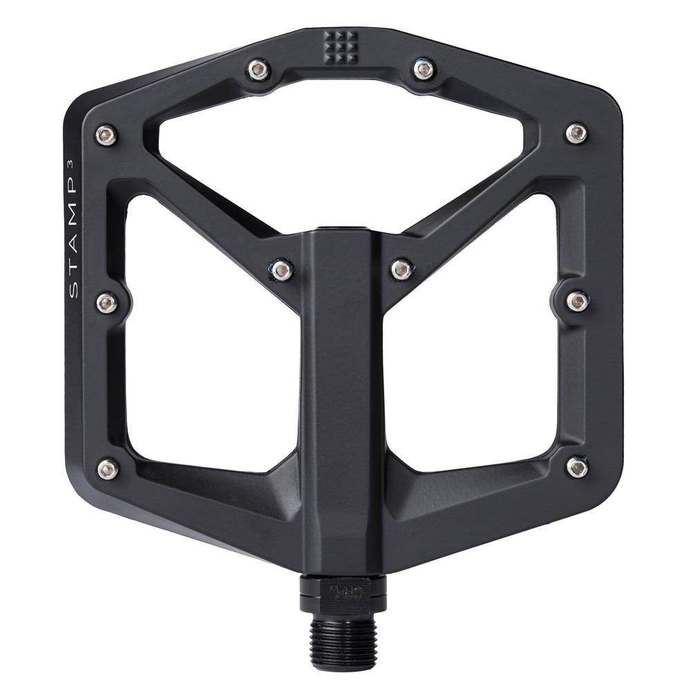 Crank Brothers Stamp 3 Large Magnesium Platform Pedals, Black
