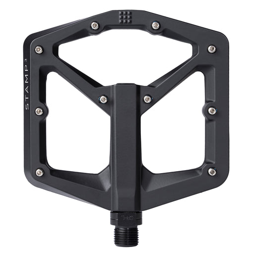Crank Brothers Stamp 3 Large Magnesium Platform Pedals, Black