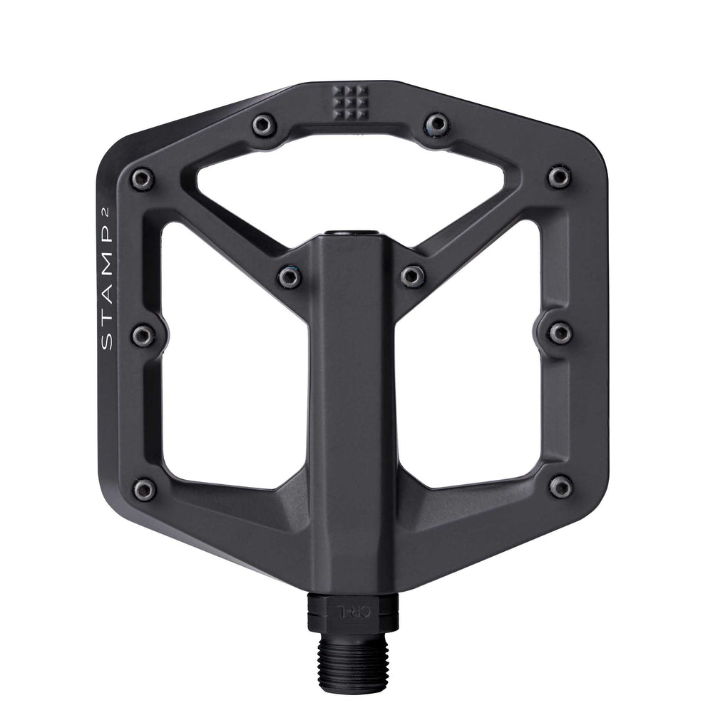 Crank Brothers Stamp 2 Small Platform Pedals, Black