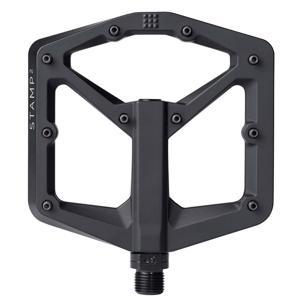 Crank Brothers Stamp 2 Large Platform Pedals, Black