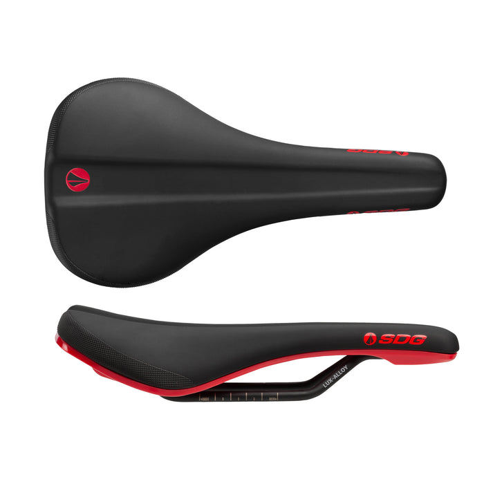 SDG Bel-Air 3.0 Saddle, Lux-Alloy Rails, Red