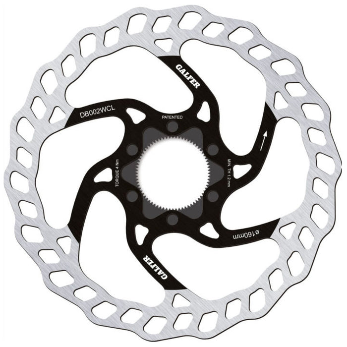 Galfer Wave CL Disc Brake Rotor, 160mm 1.8mm