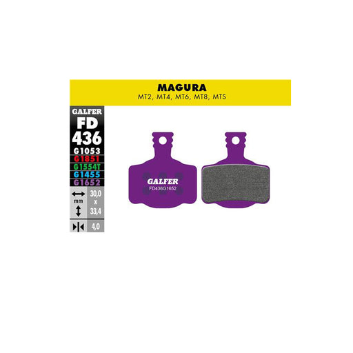 Galfer Disc Pads, Magura MT 2/4/6/8/S Series - E-bike