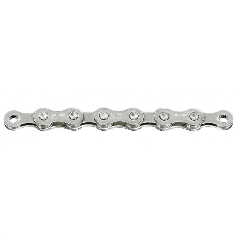 Sunrace CN12A Shift Chain, 12sp - Silver w/Quick Link
