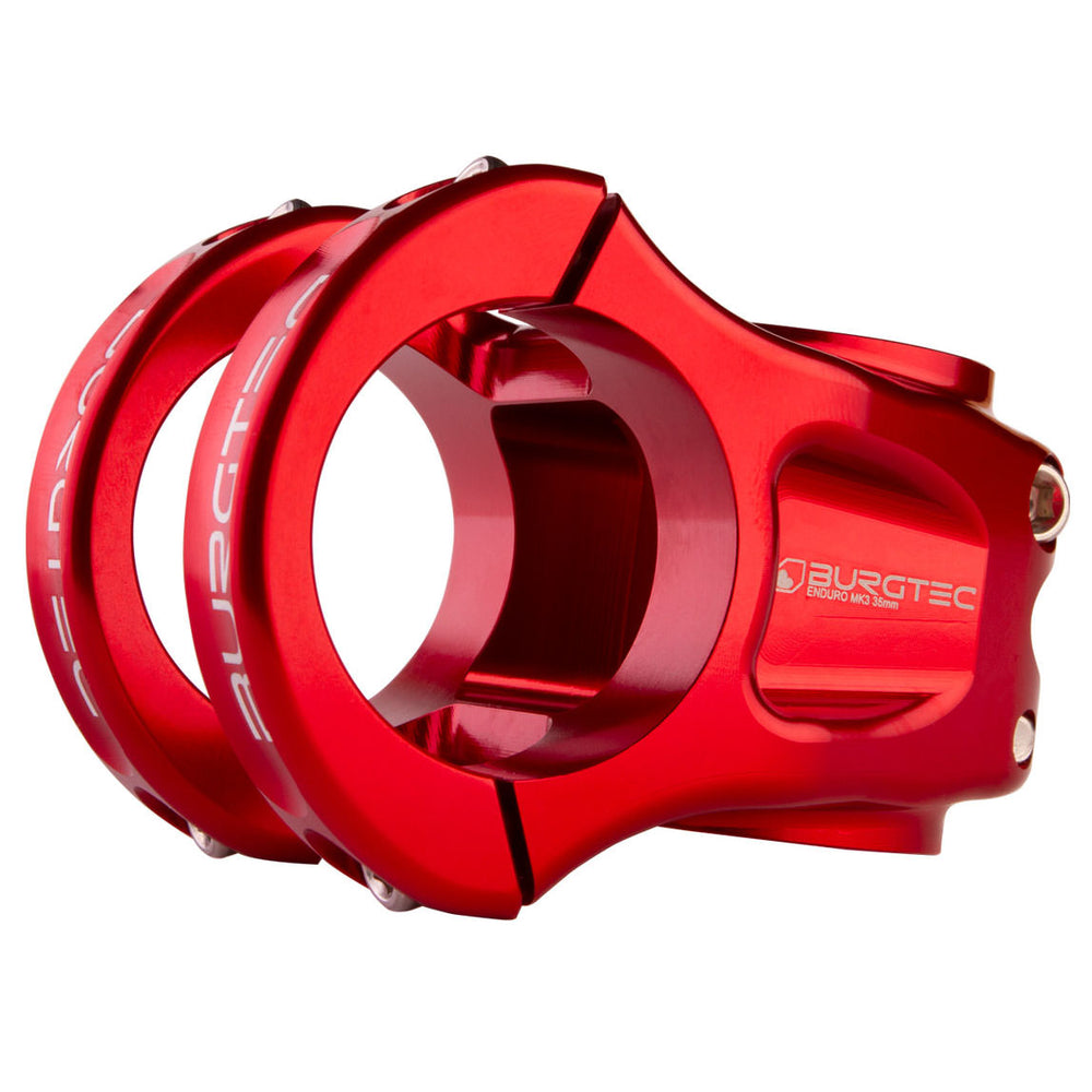 Burgtec Enduro MK3 Stem, (35.0) 0d x 35mm - Race Red