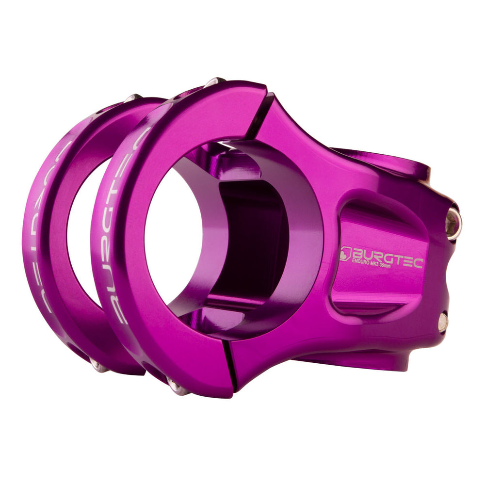 Burgtec Enduro MK3 Stem, (35.0) 0d x 35mm - Purple Rain