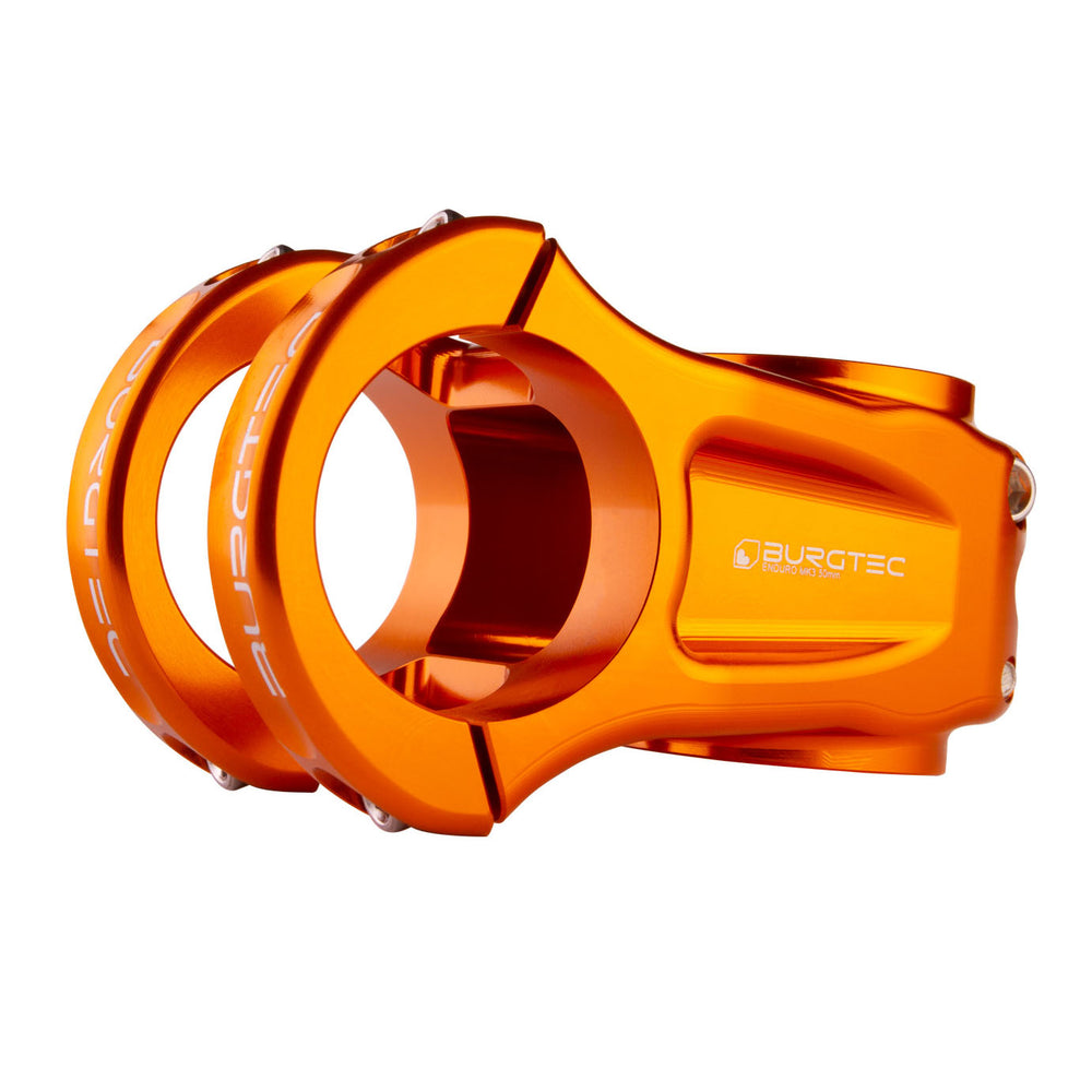 Burgtec Enduro MK3 Stem, (35.0) 0d x 50mm - Iron Bro Orange