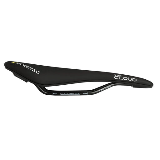 Burgtec The Cloud MK2 Saddle, Ti Rail/Carbon Base - Black
