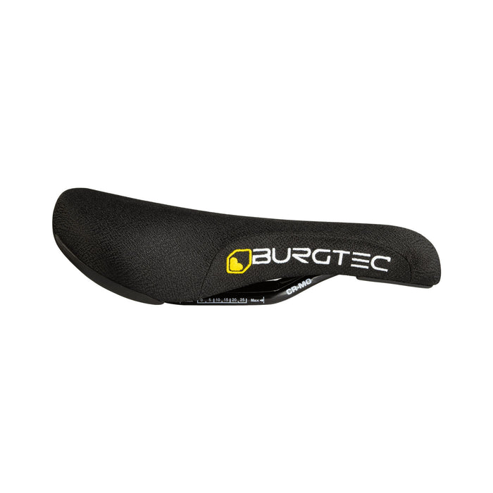 Burgtec The Cloud Boost Saddle, Cromo Rail/Plastic Base - Blac
