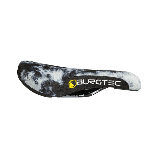Burgtec The Cloud Boost Saddle, Cromo/Plastic Base - Acid Wash