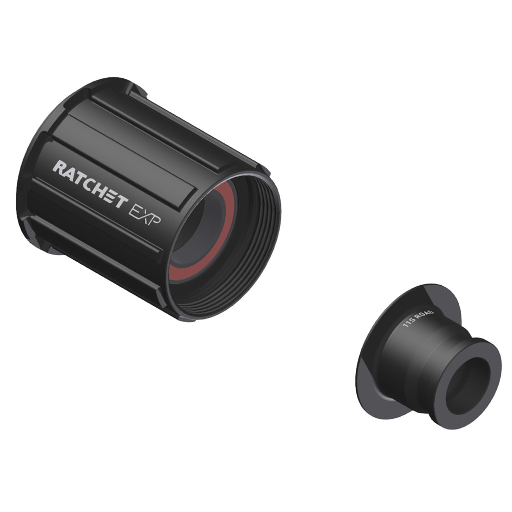 DT-Swiss HG 11sp Road FH Body w/12x142 EC - Ratchet EXP Hubs