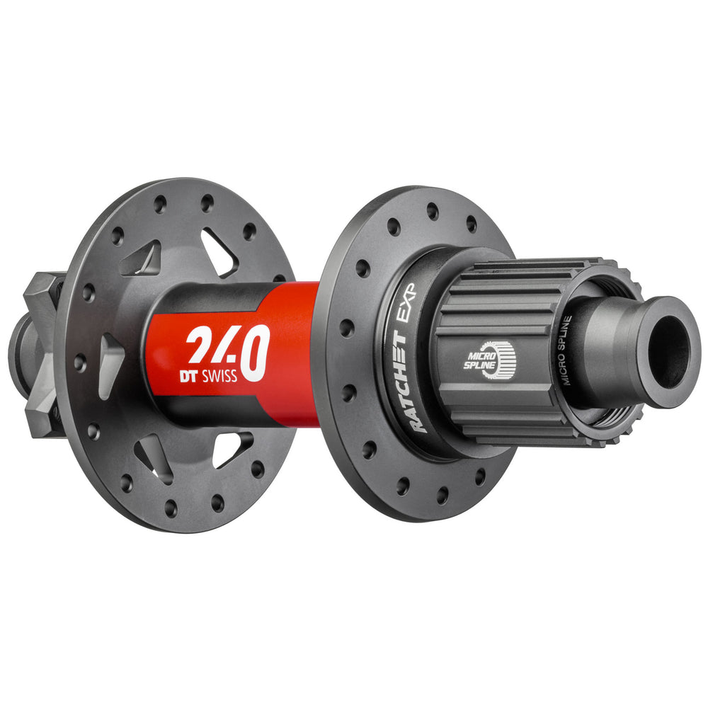 DT-Swiss 240 EXP 6B-Disc Rear Hub, 28h, 12x148mm, Microspline HG+, 54t