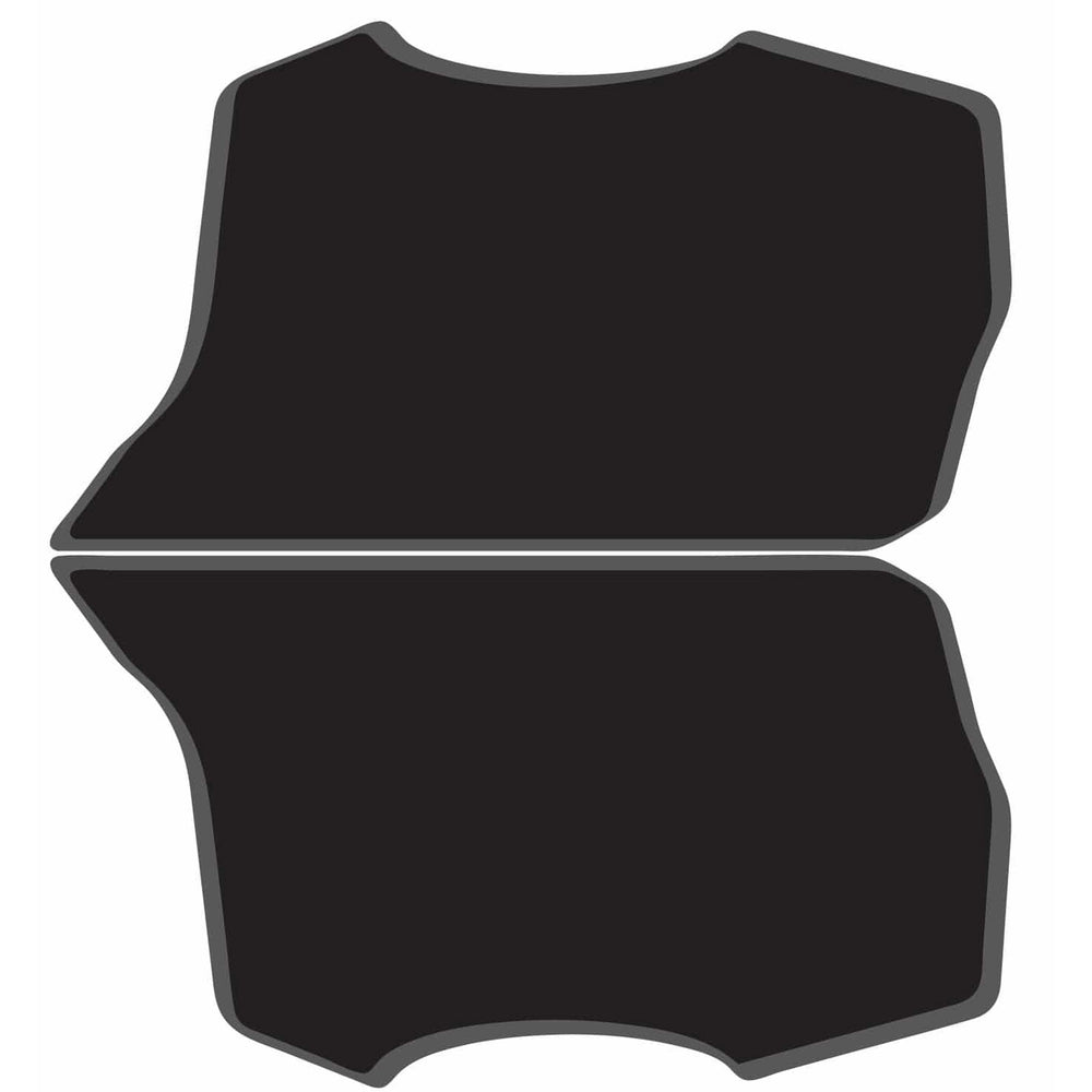 AnswerBMX 3D Number Plate, Side - Black