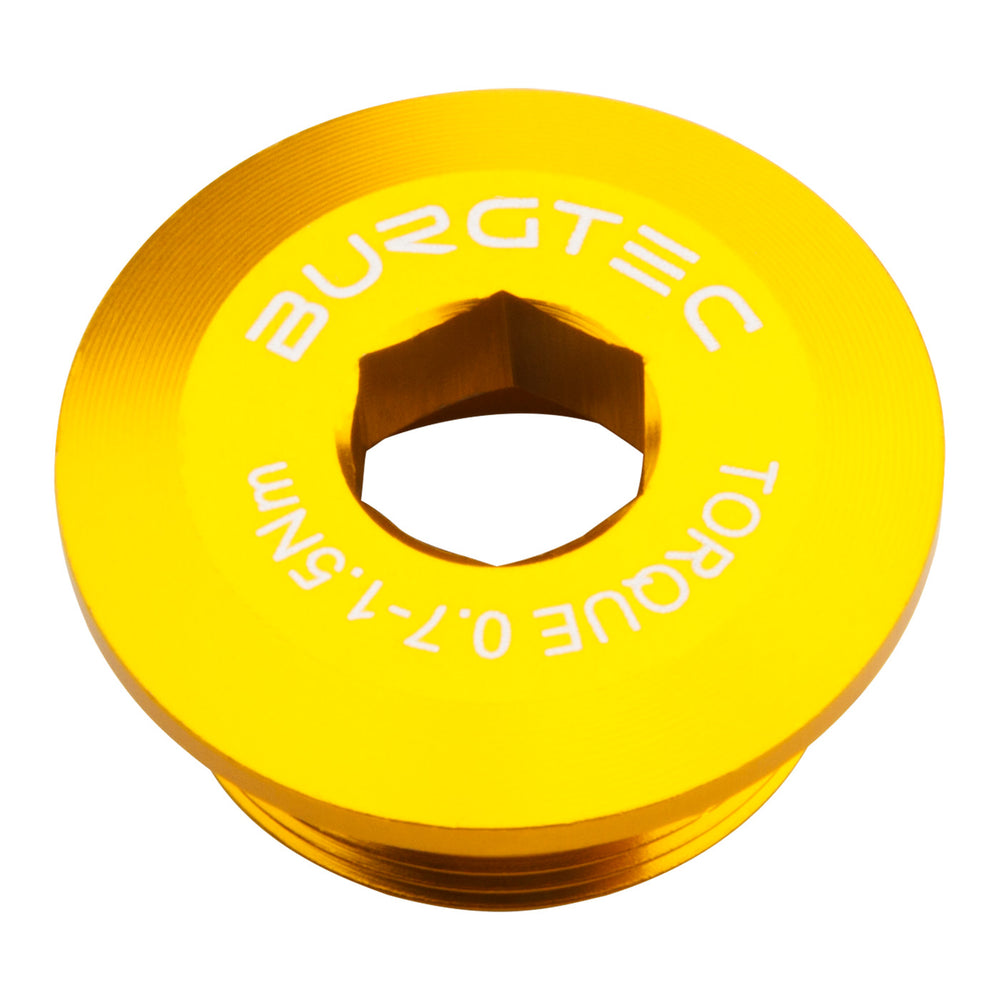 Burgtec Compatible with Shimano Crank Bolt - Bullion Gold