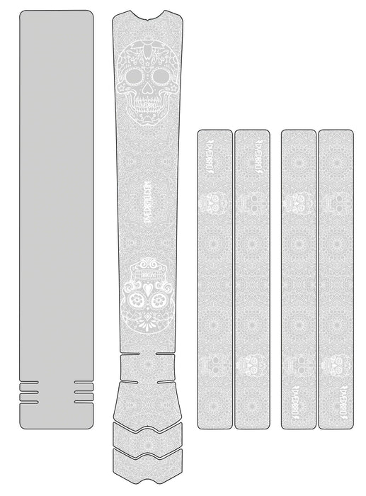 Dyed Bro Frame Protection - Día de Muertos White