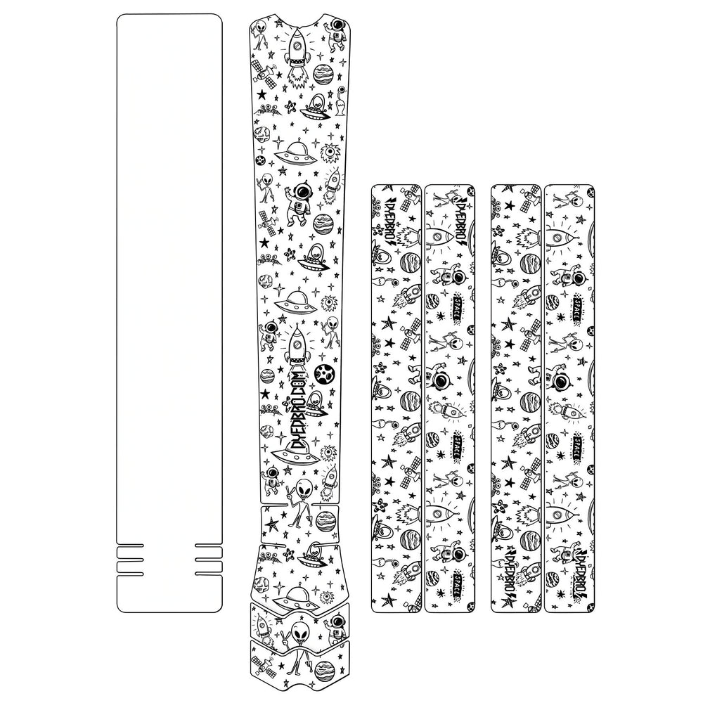 Dyed Bro Frame Protection - Space Trip Black