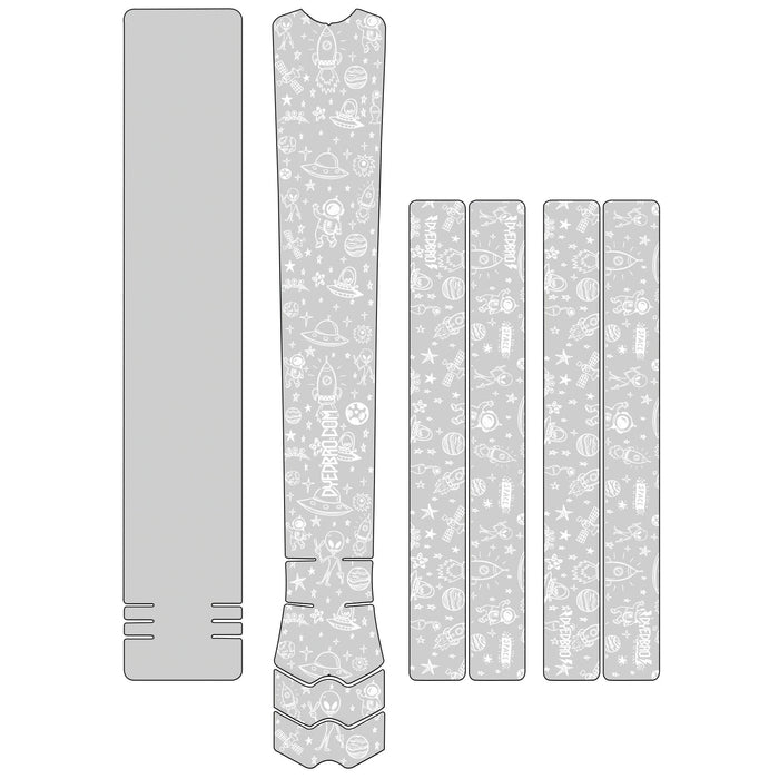 Dyed Bro Frame Protection - Space Trip White